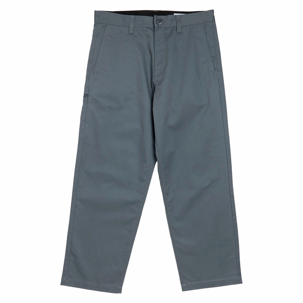Volcom Frickin Skate Chino Pants - Dark Slate Tissue Paper Ethical Fashion