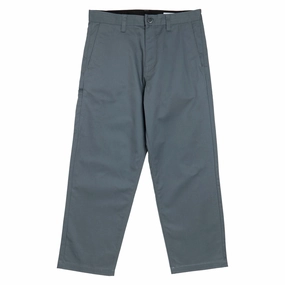 Volcom Frickin Skate Chino Pants - Dark Slate Tissue Paper Ethical Fashion