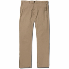 Volcom Frickn Modern Stretch Pants - Khaki Yoga Wear Events