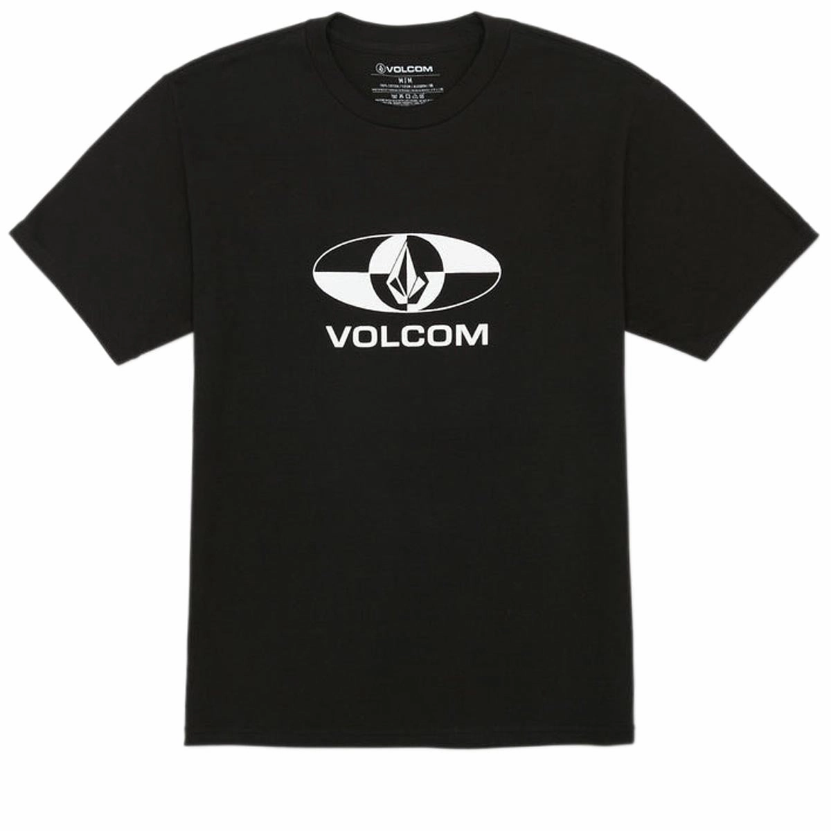 Volcom Masonite T-Shirt - Black Newspapers Memorabilia