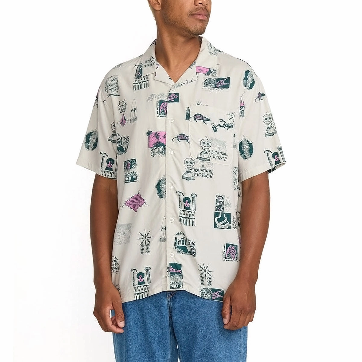 Volcom Mistostone Shirt - Stone Shampoo Size Chart