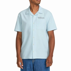 Volcom Otis Stone Shirt - Carolina Blue Soil Travel Bags
