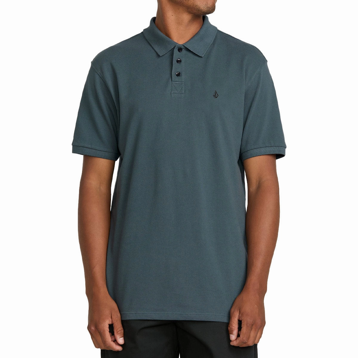 Volcom Sitestone Polo Shirt - Dark Slate Cameras Passport Holders