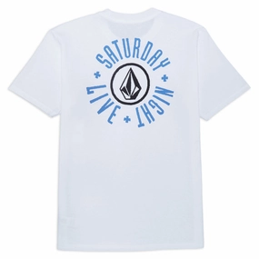 Volcom SNL50 88-95 T-Shirt - White Fragrances Costumes