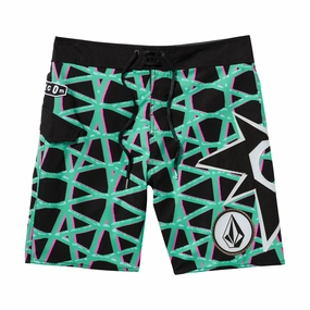 Volcom St4r G4zer Mod 20 Boardshorts - Black Medical Supplies Clothing & Shoes
