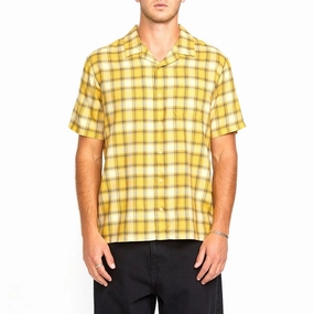 Volcom Stone Facet Shirt - Seedy Yellow Filters Men's Grooming