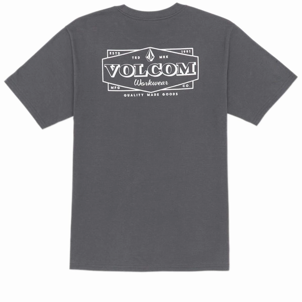 Volcom Volcom Workwear Union T-Shirt - Pewter Printers Figurines