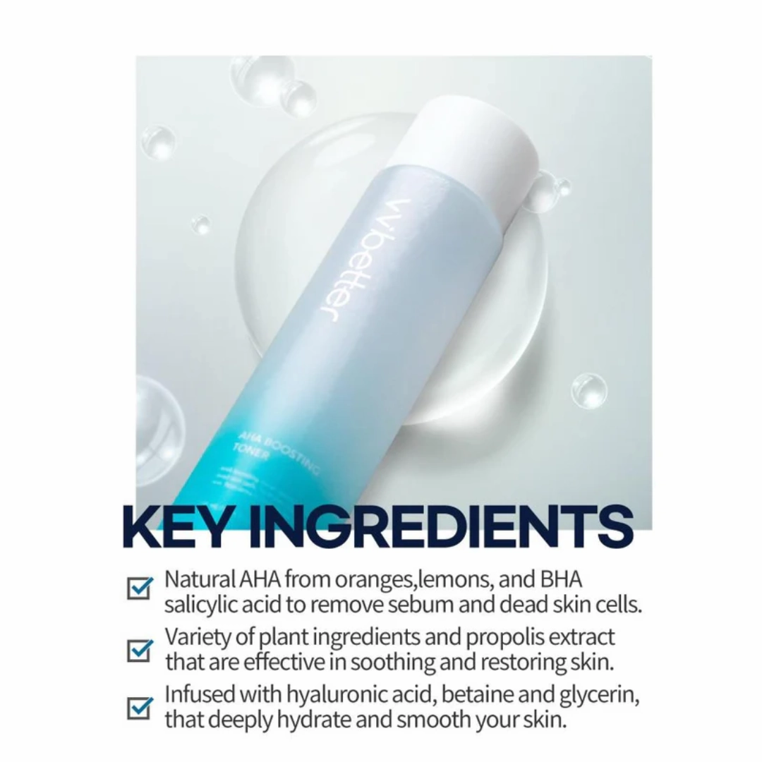 VVBetter Aha Boosting Toner 200ml