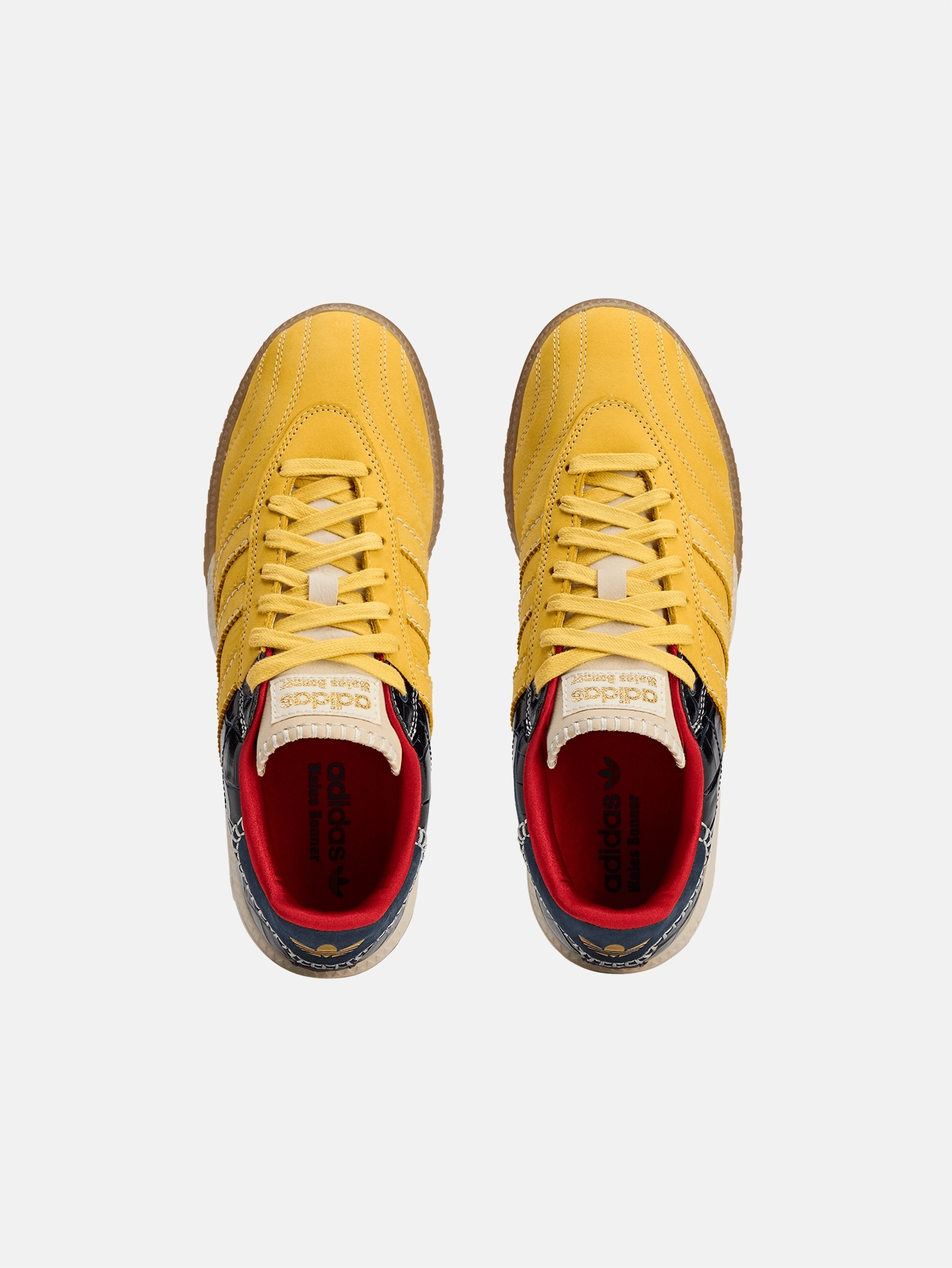 Wales Bonner x adidas Samba Suede "Fade Gold" Chic Step