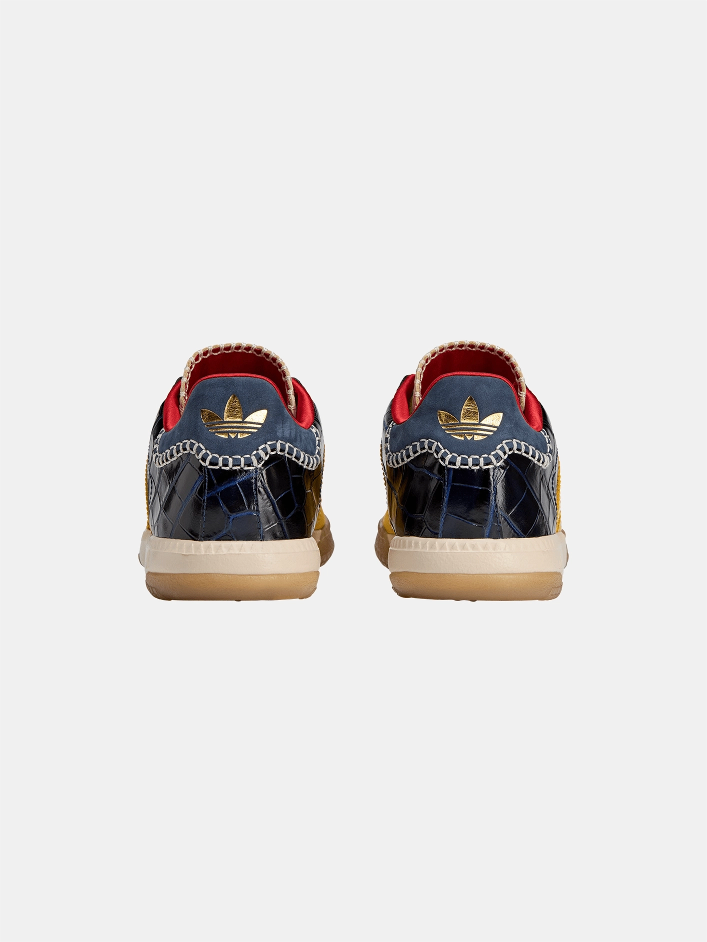 Wales Bonner x adidas Samba Suede "Fade Gold" Chic Step
