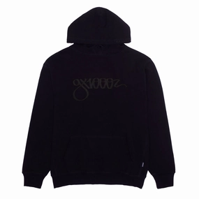 Washing Instructions GX1000 Script Hoodie - Black Travel