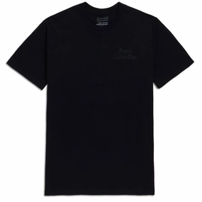 Water Toys CCS Social Camouflage Embroidered T-Shirt - Black Bohemian Style