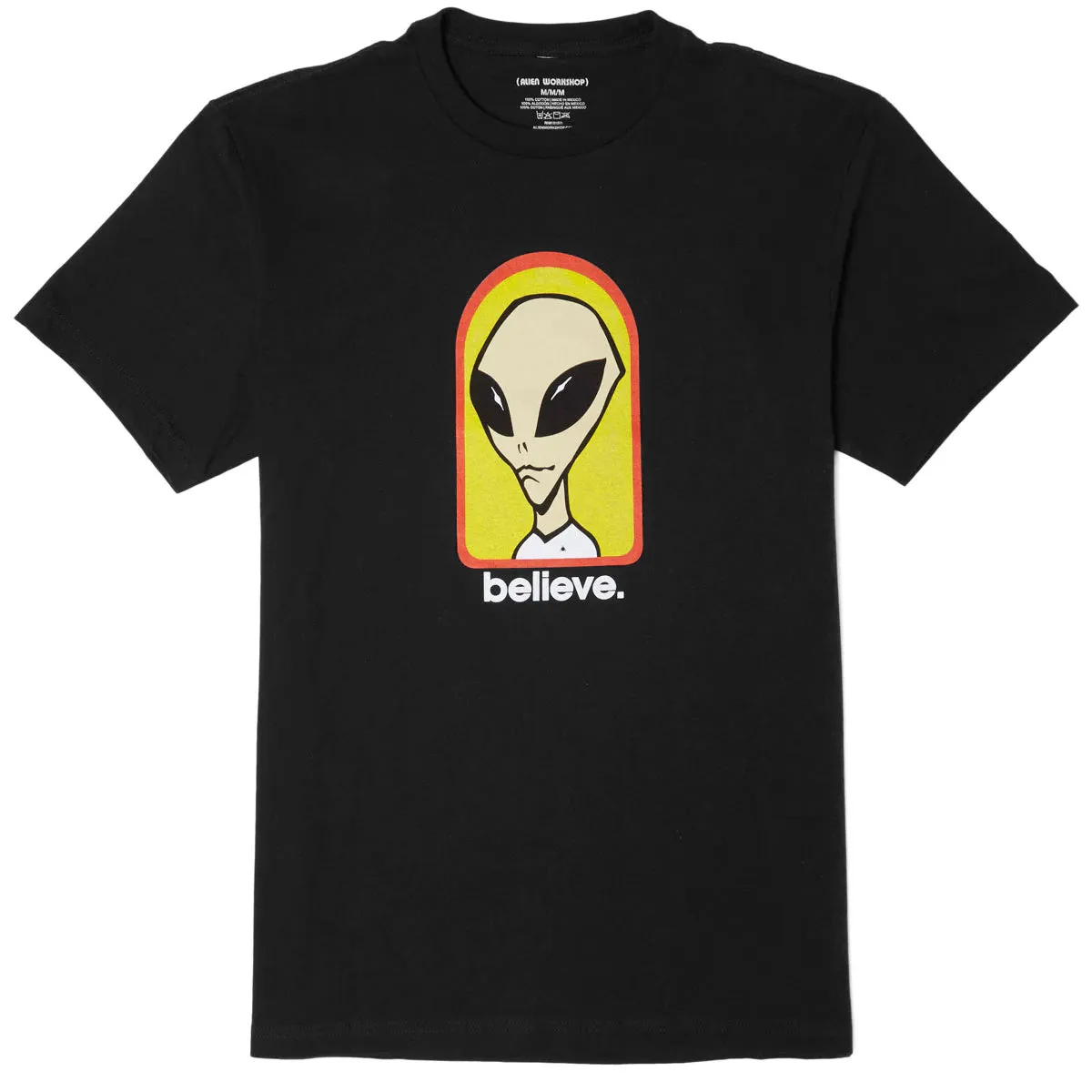 Web Development Alien Workshop Believe T-Shirt - Black DVDs