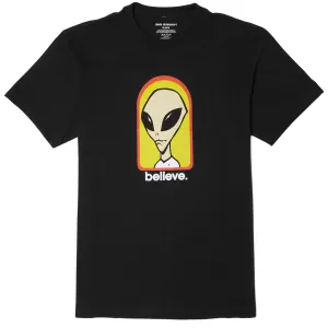 Web Development Alien Workshop Believe T-Shirt - Black DVDs