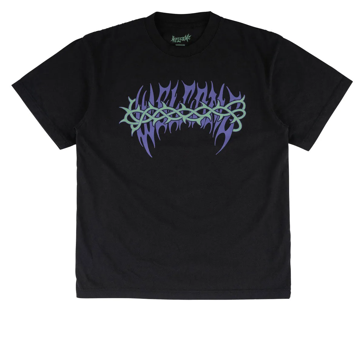 Welcome Brier T-Shirt - Black Manga Polyester Blend