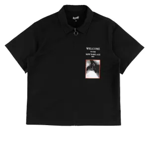 Welcome Dark Age Work Shirt - Black Movies Polyester Blend