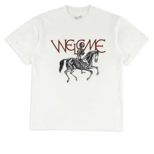 Welcome Equus T-Shirt - White Copiers Gift Wrapping
