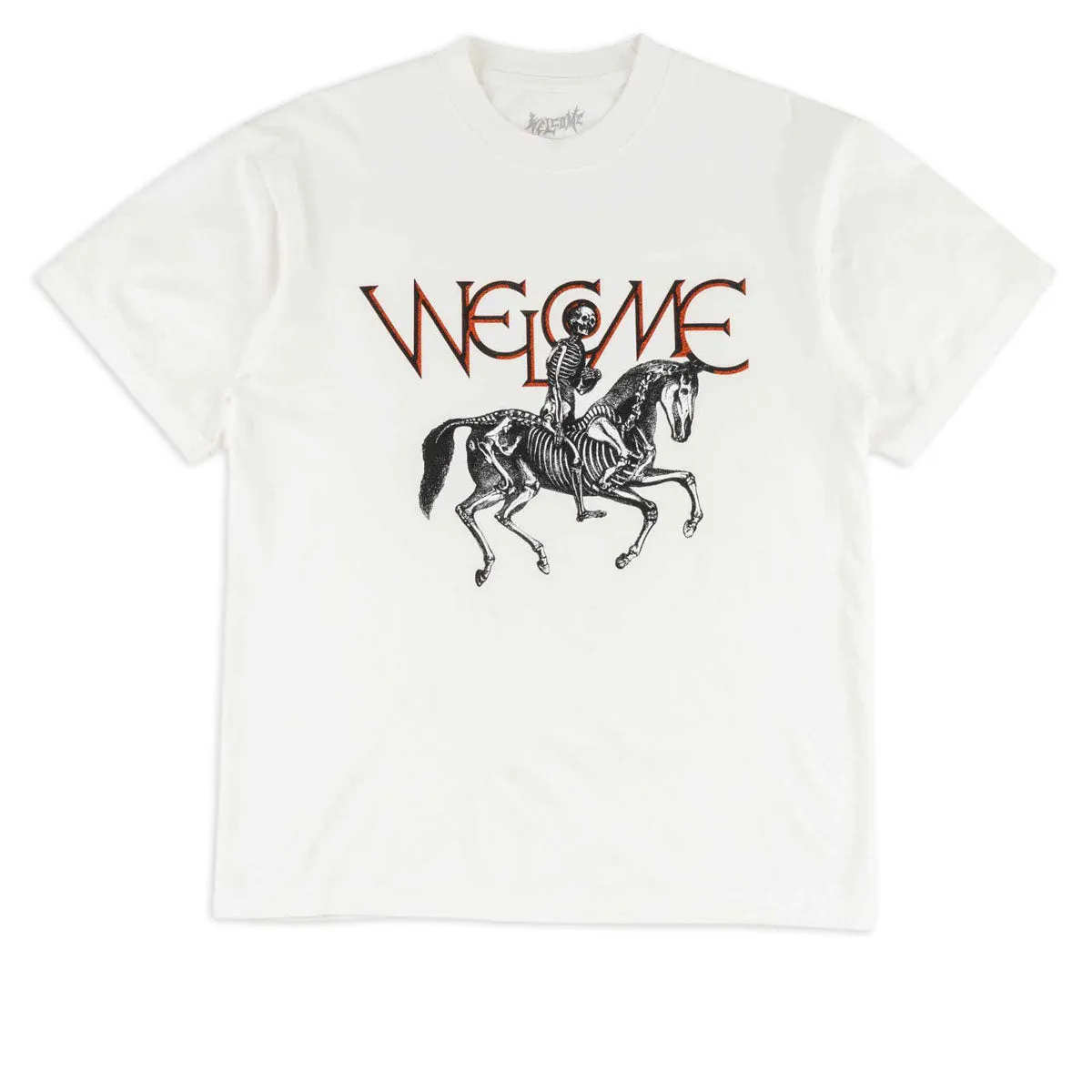 Welcome Equus T-Shirt - White Copiers Gift Wrapping