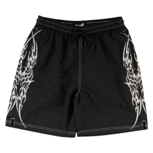 Welcome Horde Nylon Shorts - Black Tickets School Supplies