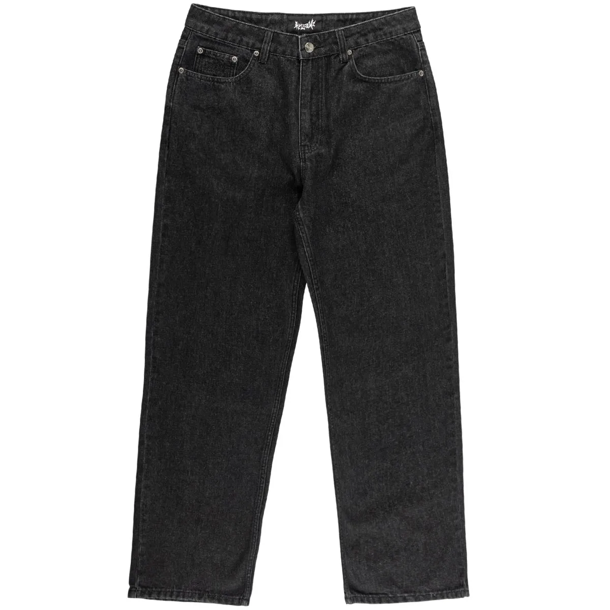 Welcome Immortal Loose Straight Denim Jeans - Washed Black Outdoor Gear Best Sellers