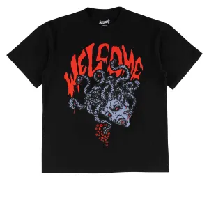 Welcome Medusa T-Shirt - Black/Red Sporting Goods Limited Edition