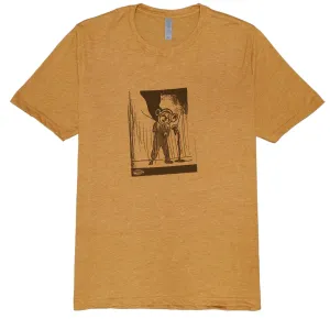 Wholesale The Heated Wheel Improv T-Shirt - Gold Antiques