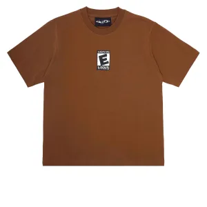 WKND E Is For Everyone T-Shirt - Brown Paper Shipping Supplies