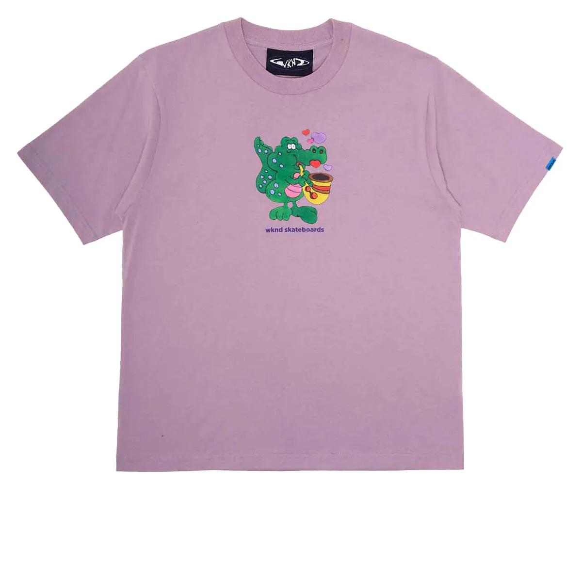 WKND Hello March T-Shirt - Mauve Plumbing Plumbing