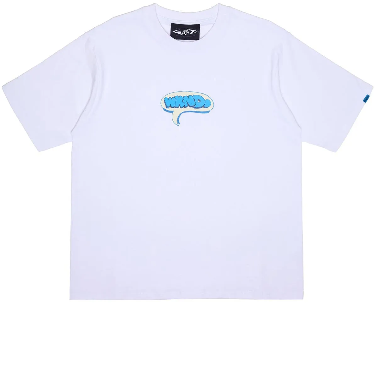 WKND Speech T-Shirt - White Merchandise Bar Supplies