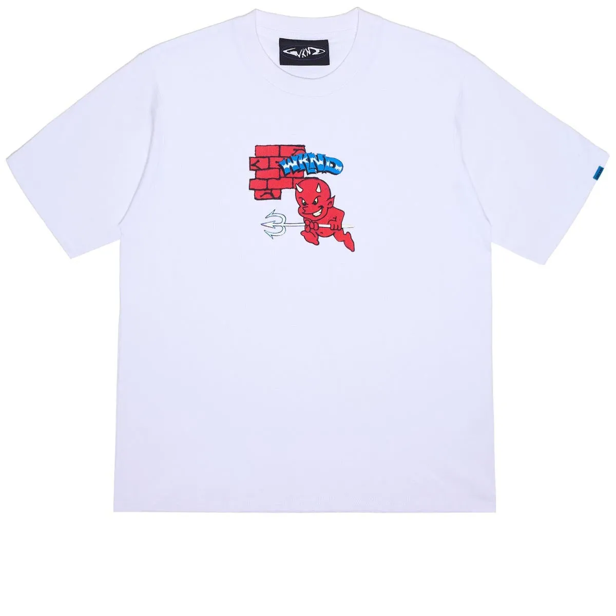 WKND Wingding T-Shirt - White Gloves Trendy Clothing