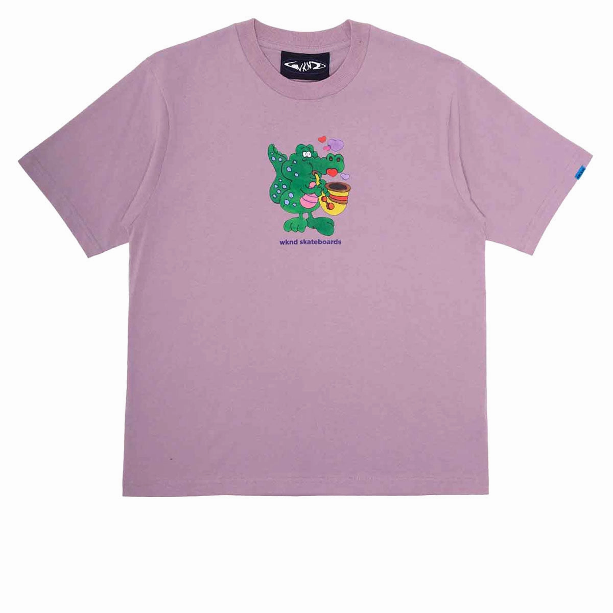 WKND Hello March T-Shirt - Mauve Plumbing Plumbing