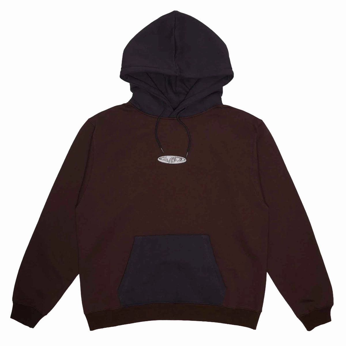 WKND Two Tone Hoodie - Brown/Washed Black Oil Tech Accessories