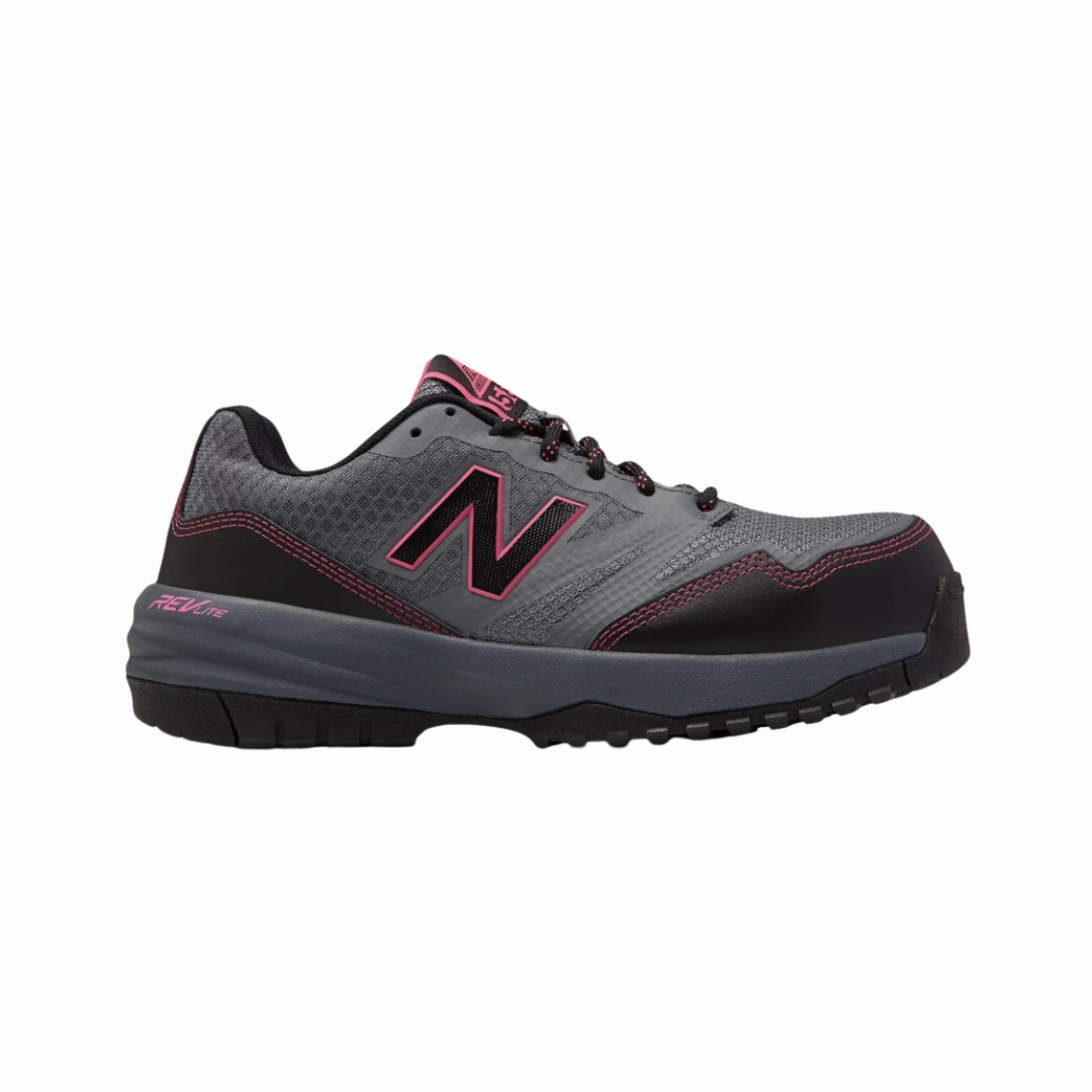 Women's 589v1 Composite Toe - Grey with Pink (B Width)