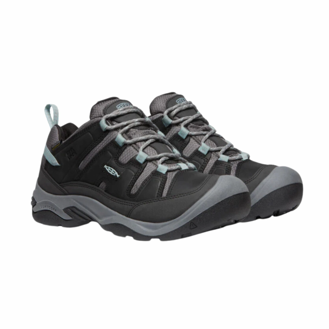Women's Circadia Low Waterproof - Black/Cloud Blue (Regular Width)