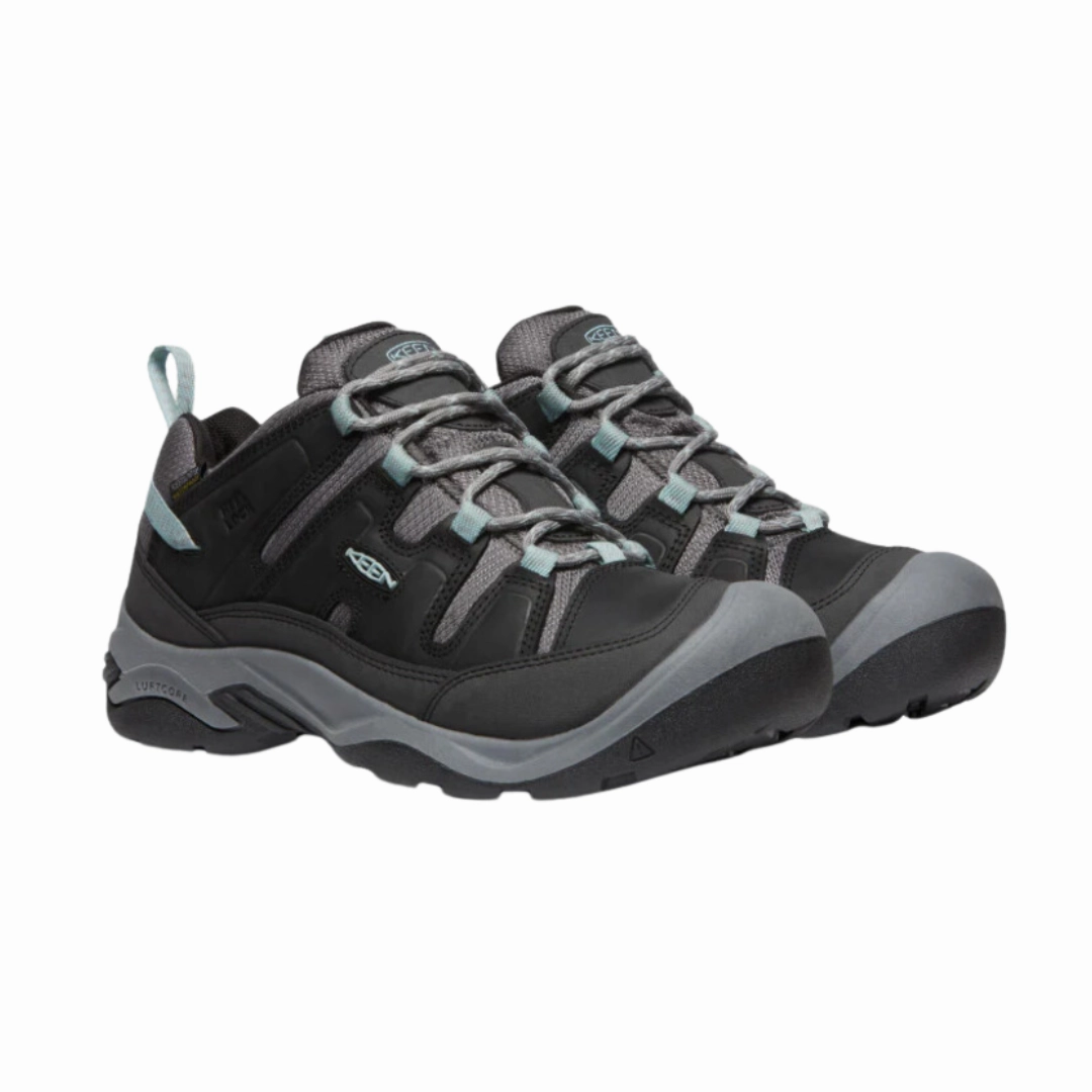 Women's Circadia Low Waterproof - Black/Cloud Blue (Regular Width)