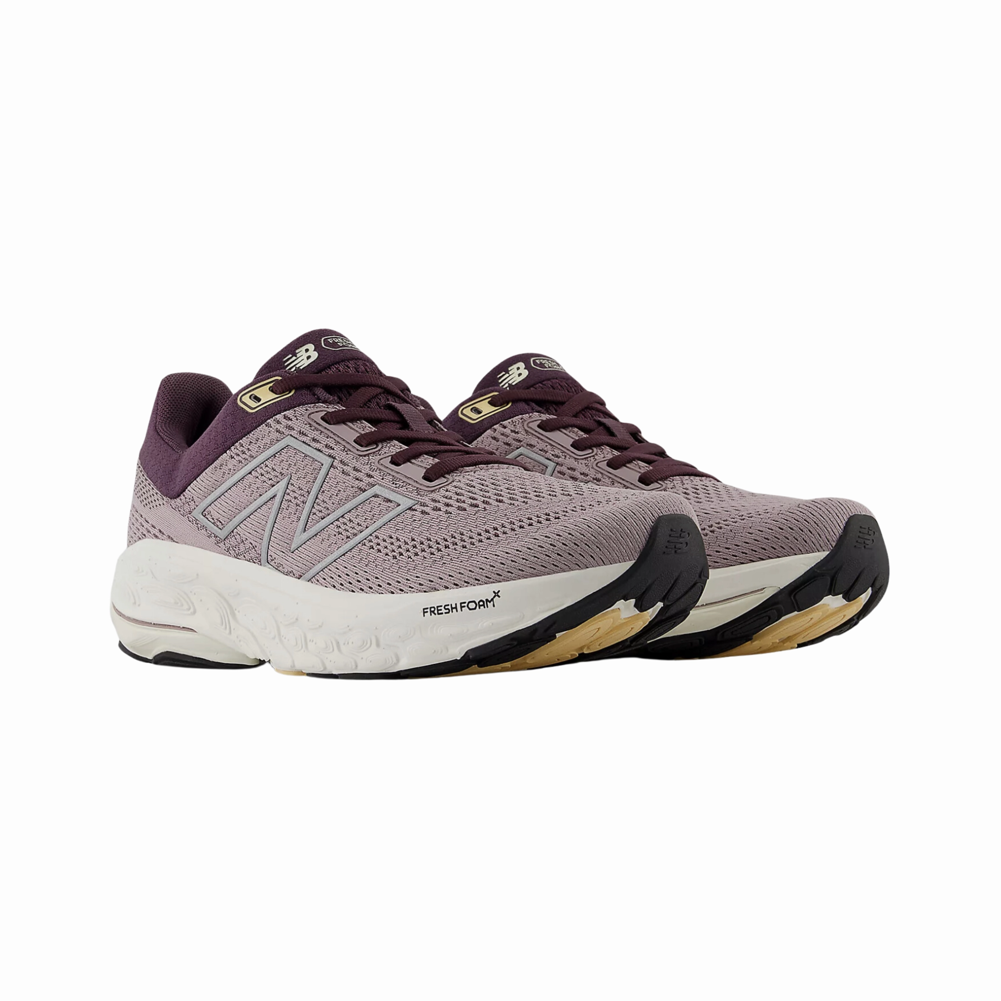 Women's Fresh Foam x 860v14 - Ice Wine with Plum Brown and Silver Metallic (B Width)