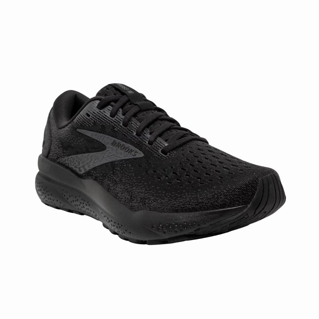 Women's Ghost 16 - Black/Black/Ebony (2A Width)