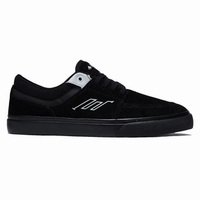 Women's Grooming Emerica Hoban Shoes - Black/Black/White Vegan