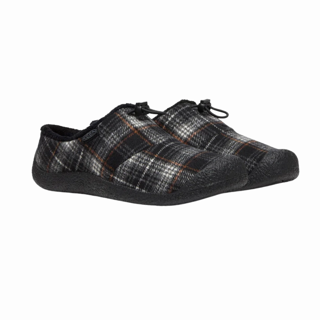 Women's Howser III Slide - Black Plaid/Steel Grey (Regular Width)