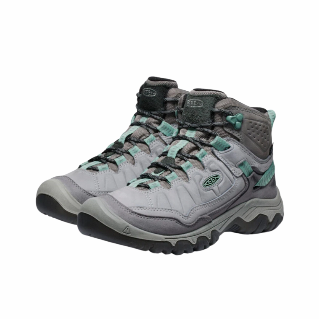 Women's Targhee IV Mid Waterproof - Alloy/Granite Green (Regular Width)