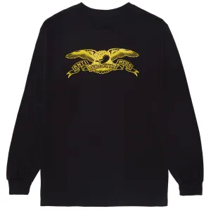 Women's Grooming Anti-Hero Basic Eagle Long Sleeve T-Shirt - Black/Orange Computer Programs
