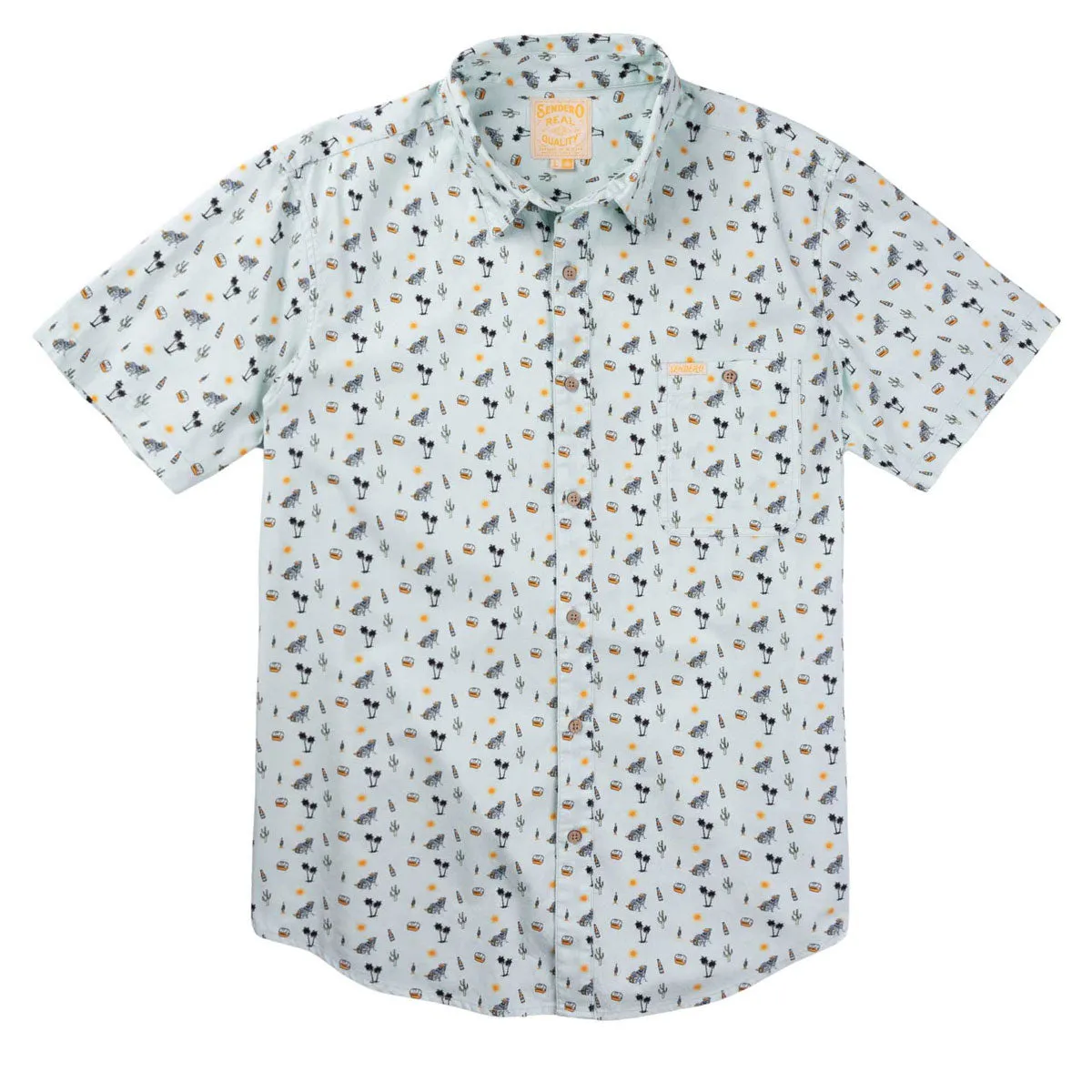 Women's Grooming Sendero City Slicker Shirt - Blue Oasis Comics