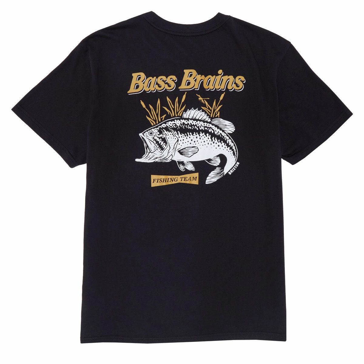 Wool Garments Brixton Bass Brains Ft T-Shirt - Black Headphones