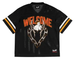 Workwear Welcome Cupid Football Jersey - Black Hospitality Supplies