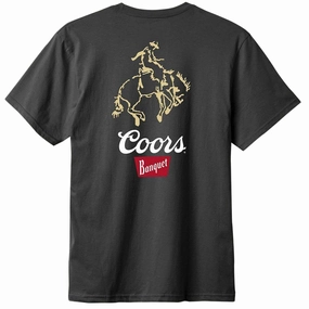 Workwear Brixton x Coors Colt T-Shirt - Black Men's Grooming