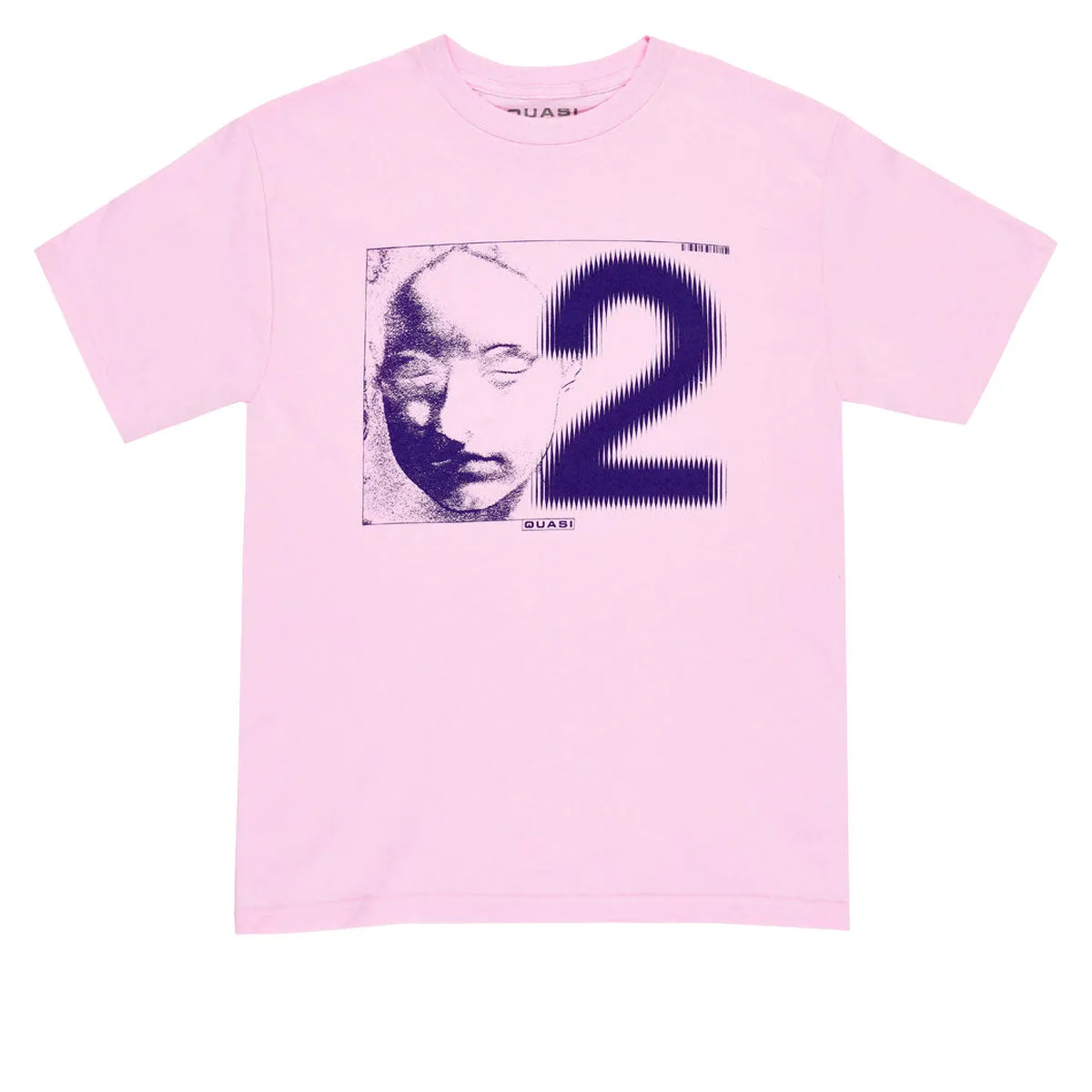 Year-Round Basics Quasi Code T-Shirt - Pink Sustainable Materials