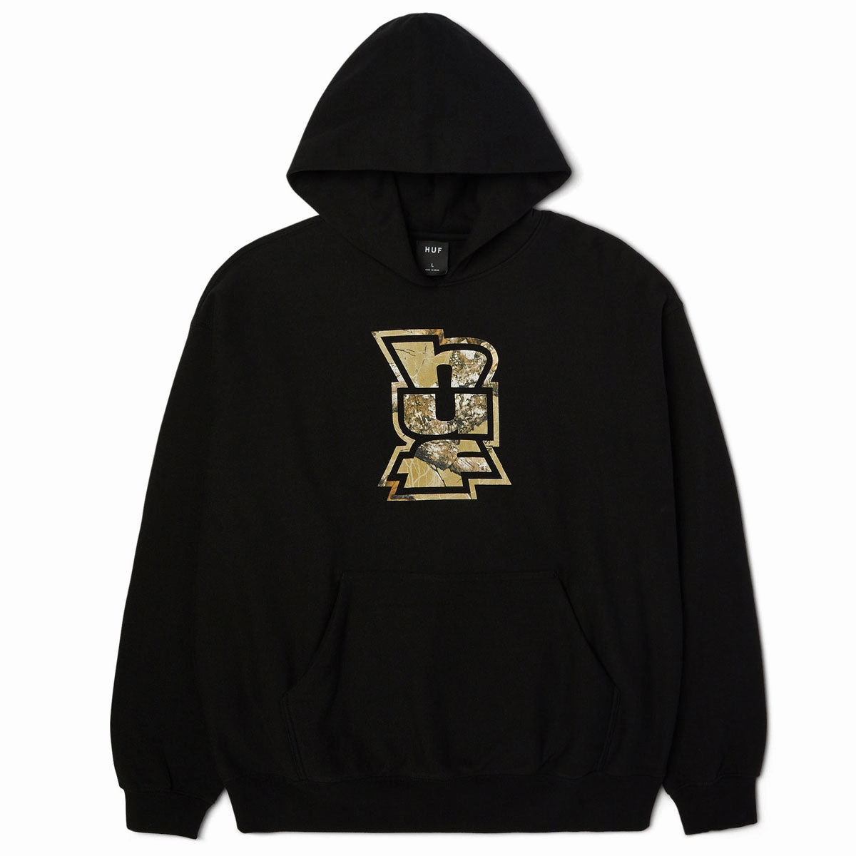 Yoga Wear Huf x Realtree Megablast Hoodie - Black Toothpaste