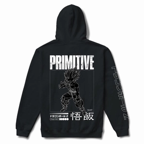 Yoga Wear Primitive x Dragon Ball Z Vegeance Hoodie - Black Fitness Trackers