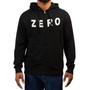 Zero Army Zip Up Hoodie - Black Hotels Copiers