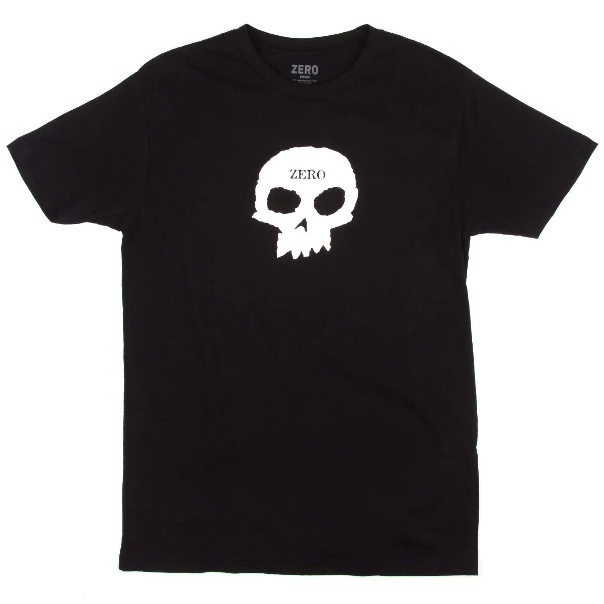 Zero Single Skull T-Shirt - Black Education Costumes